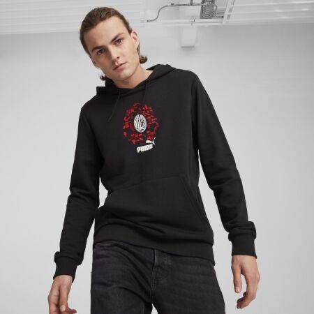 Puma AC MILAN CULTURE HOODIE - Pánská mikina