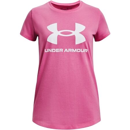 Under Armour LIVE SPORTSTYLE GRAPHIC SS - Dívčí triko