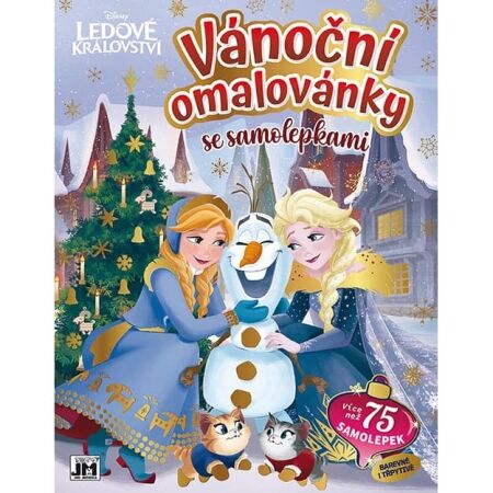 JIRI MODELS LEDOVÉ KRÁLOVSTVÍ - Vánoční omalovánky