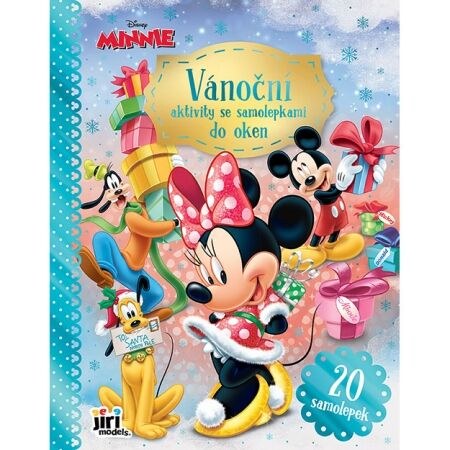 JIRI MODELS VÁNOČNÍ AKTIVITY SE SAMOLEPKAMI DO OKEN MINNIE - Kreativní set