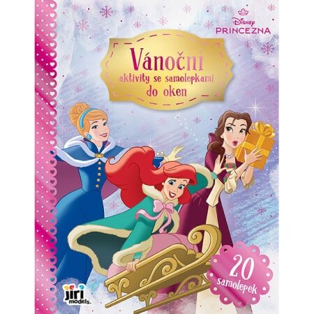 JIRI MODELS VÁNOČNÍ AKTIVITY SE SAMOLEPKAMI DO OKEN PRINCEZNY - Kreativní set