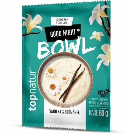 TOPNATUR BOWL GOOD NIGHT VANILKA + HEŘMÁNEK 60 G - Kaše