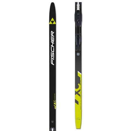 Fischer TWIN SKIN SPORT + CONTROL STEP - Cross country skis for classic style