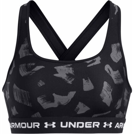 Under Armour CROSSBACK MID PRINT - Dámská podprsenka