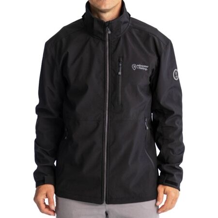 ADVENTER & FISHING BLACK - Geacă softshell