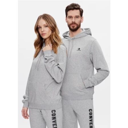 Converse STANDARD UNI FIT LEFT CHEST STAR CHEV EMB HOODIE FT - Unisex mikina