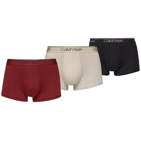 Calvin Klein MICRO STRETCH LOW RISE TRUNK 3PK - Pánské trenky