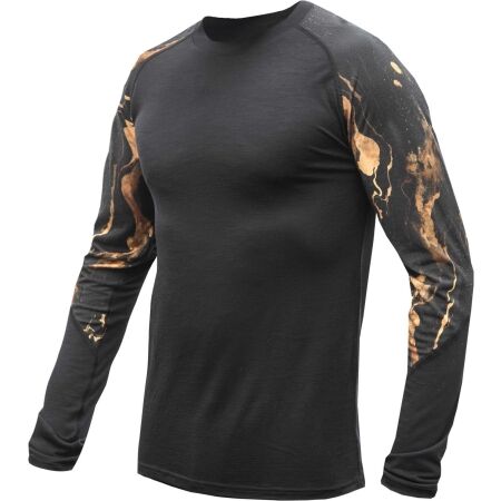 Sensor MERINO IMPRESS - Langarm-T-Shirt für Herren