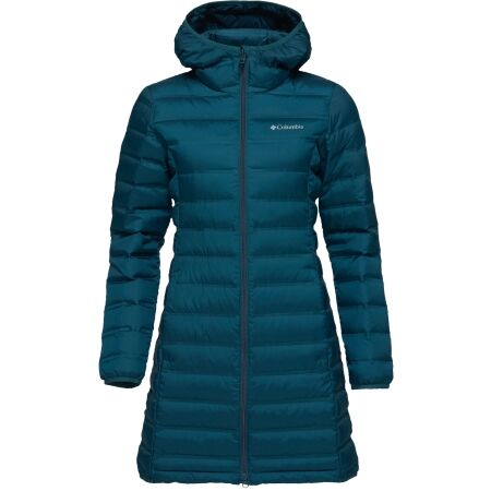 Columbia LAKE 22 II DOWN LONG HOODED JACKET - Dámska zimná bunda