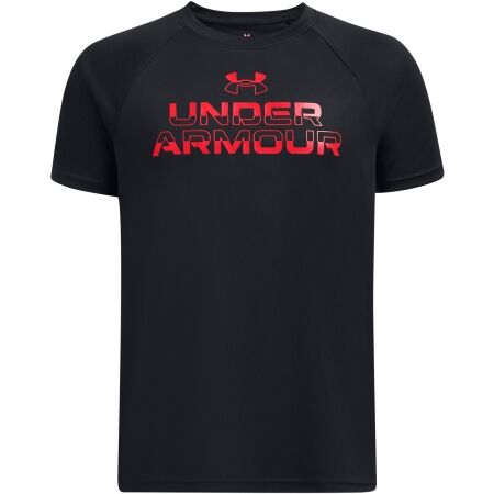 Under Armour SPLIT WORDMARK - Chlapecké triko