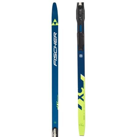 Fischer SUMMIT CROWN + TOUR STEP - Cross country skis with climbing skins