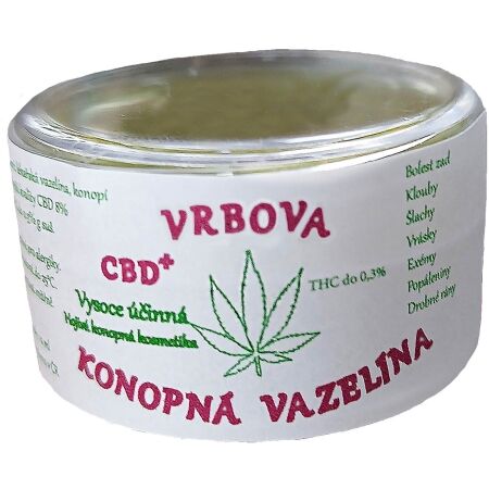 CBD konopí Meclov CBD KONOPNÁ VAZELÍNA 10 ML - Konopná vazelína