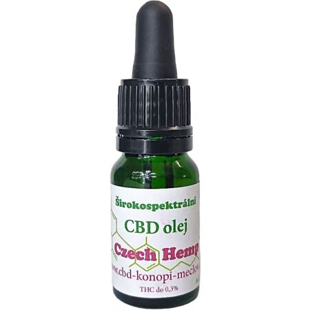 CBD konopí Meclov CBD KONOPNÝ OLEJ 10 ML - Konopný olej