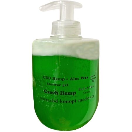 CBD konopí Meclov CBD SPRCHOVÝ GEL ALOE VERA 300 ML - CBD sprchový gel