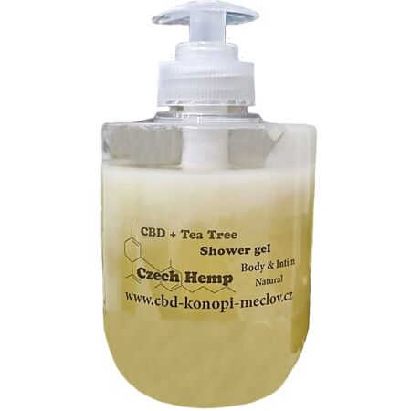 CBD konopí Meclov CBD TEA TREE INTIM GEL 300 ML - CBD konopný gel