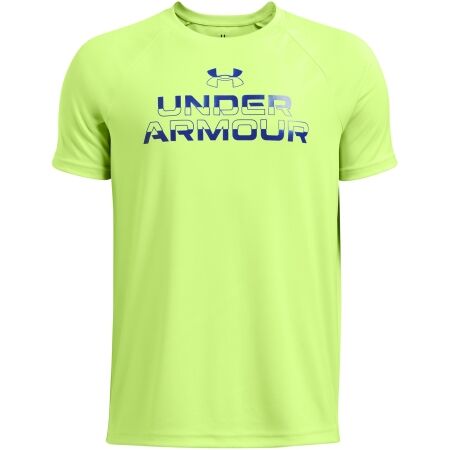 Under Armour SPLIT WORDMARK - Chlapecké triko