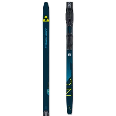 Fischer COMFORT CRUISER + TOUR STEP - Cross country skis with climbing skins