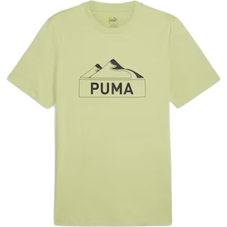 Puma OPEN ROAD MOUTING GRAPHIC TEE - Pánské triko