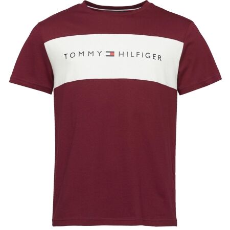 Tommy Hilfiger BLOCK LOGO SS - Tricou pentru bărbați