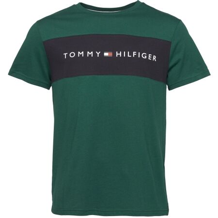 Tommy Hilfiger BLOCK LOGO SS - Tricou pentru bărbați