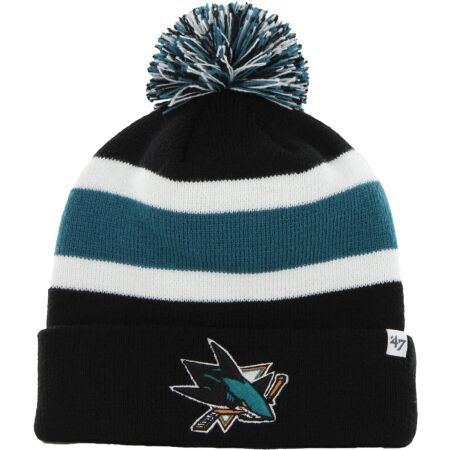 47 NHL SAN JOSE SHARKS BREAKAWAY CUFF KNIT - Zimní čepice