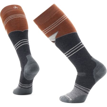 Smartwool SNOWBOARD FC MOUNTAIN GEO PATTERN OTC - Men’s ski socks