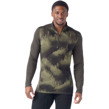 Smartwool CLASSIC THERMAL MERINO BL 1/4 ZIP - Men's functional T-shirt