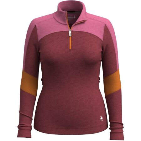 Smartwool CLASSIC THERMAL MERINO BL 1/4 ZIP - Dámske termo tričko