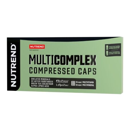 Nutrend MULTICOMPLEX COMPRESSED CAPS - Směs vitaminů a minerálů