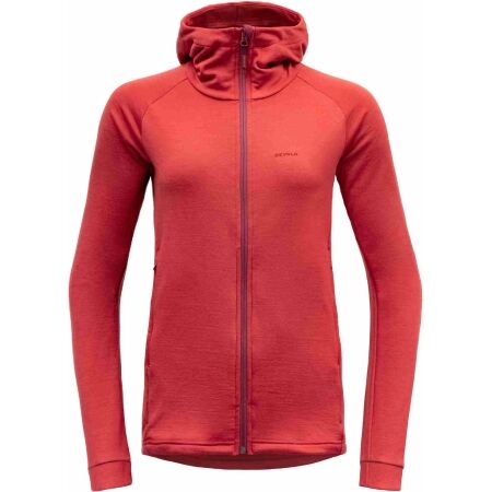 Devold NIBBA MERINO JKT HOOD - Women's wool sweatshirt