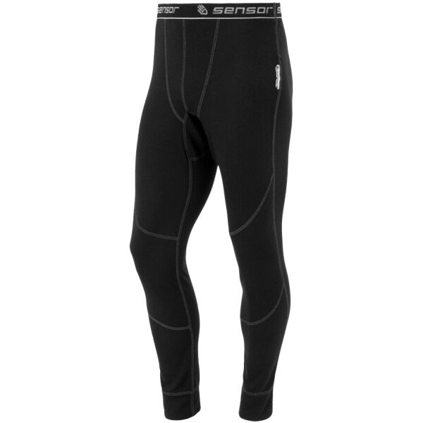 Sensor DOUBLE FACE Herren-Thermohose, schwarz, größe