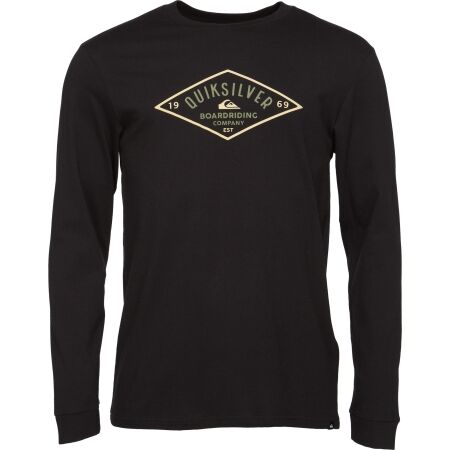 Quiksilver DIAMOND LOGO LS - Tricou pentru bărbați