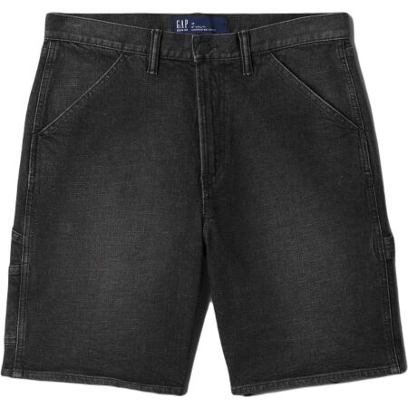 GAP STRAIGHT DENIM CARPENTER - Pánské kraťasy