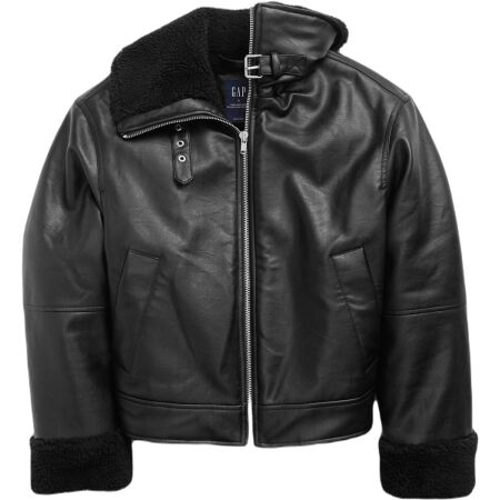 GAP SHERPA LINED MOTO - Dámská bunda