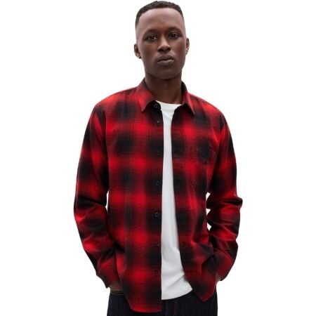 GAP V-LS STANDARD FLANNEL - Pánská košile