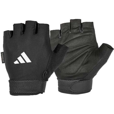 adidas ESSENTIAL ADJUSTABLE GLOVES - Pánské rukavice na posilování