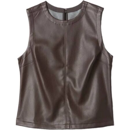 GAP VEGAN LEATHER - Dámský top