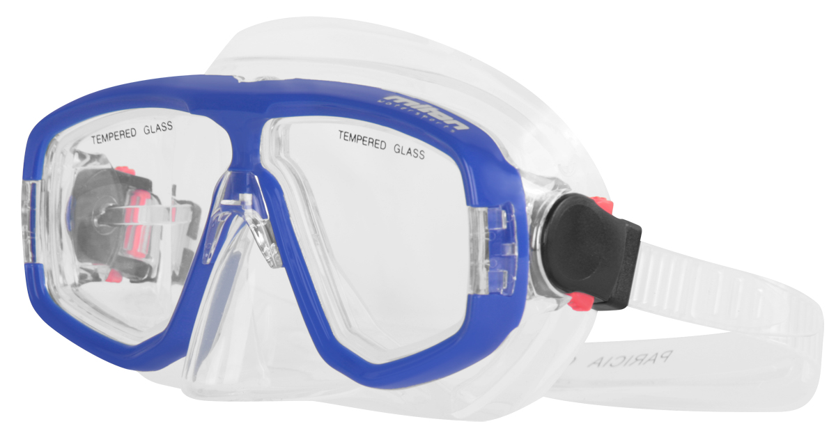 PARICIA OPTIC BLUE - Mască de scufundări