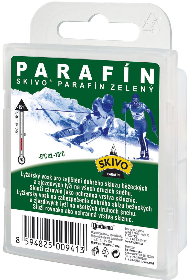 Parafín zelený 40 g - Parafín