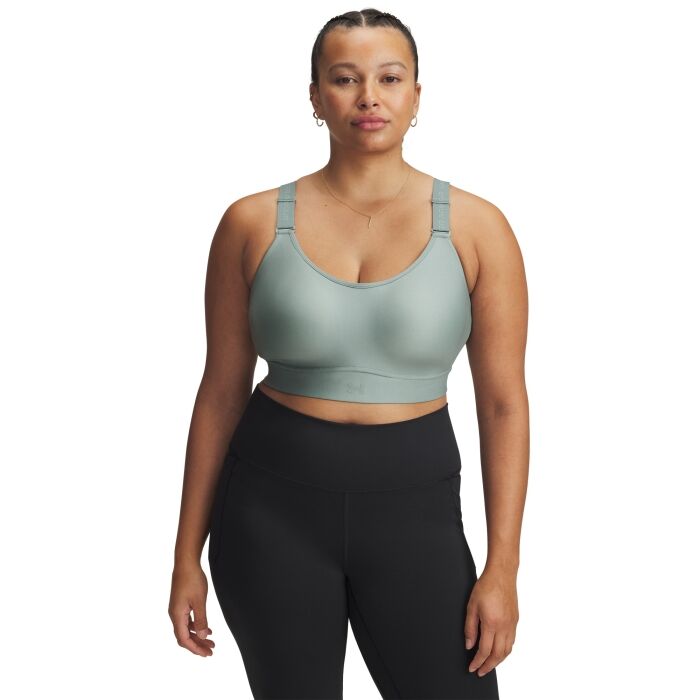 Under Armour INFINITY MID 2.0 - Women's bra - light green | SPORTISIMO.COM