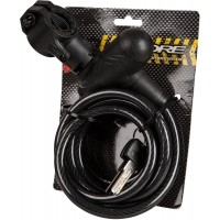 AZ-3A - Coil lock for bicycles with a holder