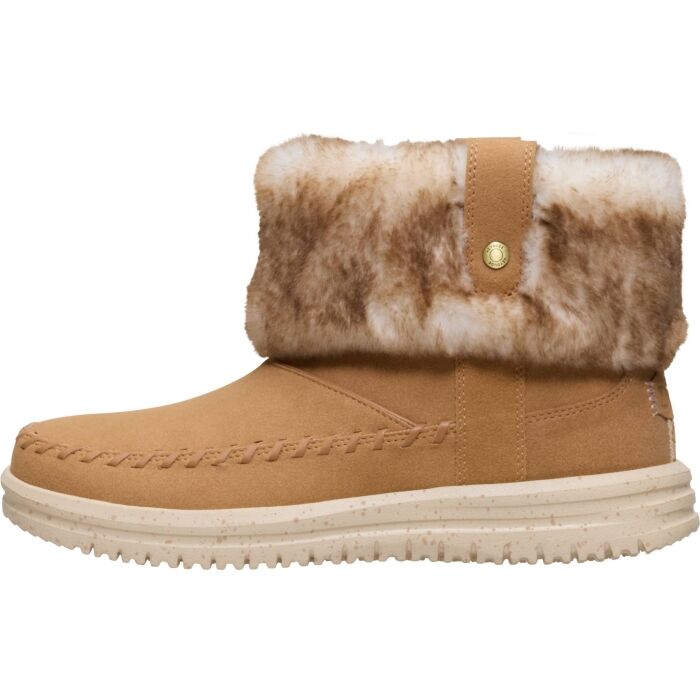 Hey Dude Stivali Camden Suede Cozy, Pelle Scamosciata Impermeabile, Fodera In Pile, Taglia 41