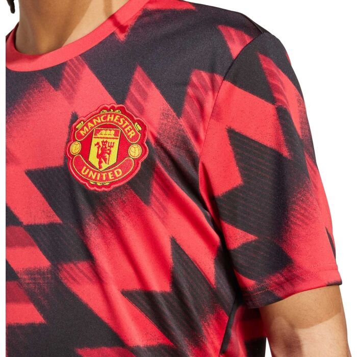 Preshi adidas MANCHESTER UNITED FC PRESHI - Herren Sportshirt - rot ...