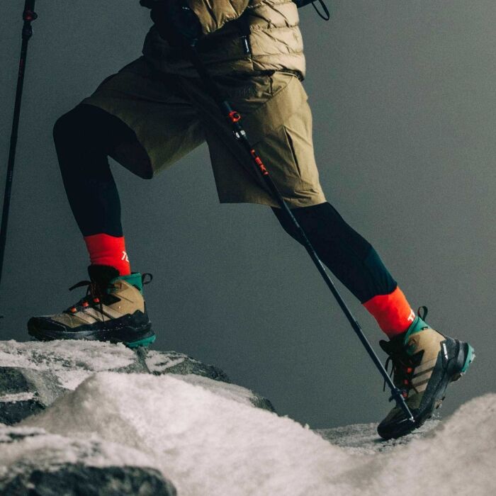adidas SKYCHASER AX5 MID GTX CLIMA - Pánská outdoorová obuv - hnědá ...