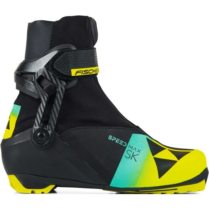 Fischer SPEEDMAX JR SKATE - Clăpari schi fond de copii - negru