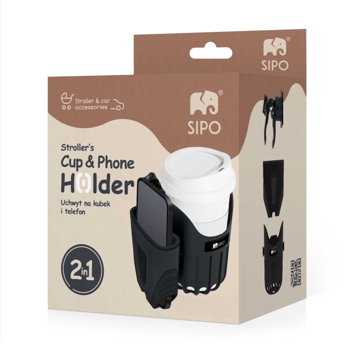 Sipo CUP HOLDER 2-in-1 - Getränke- und Handyhalter | SPORTISIMO.AT