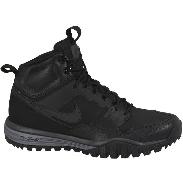Nike Dual Fusion Sneaker Black Red Trim Leopard Print High Tops Size 11 |  eBay
