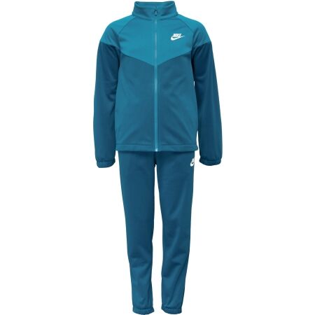 Nike K SPORTSWEAR DF TRACKSUIT PK FZ - Trening copii - albastru