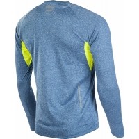 T-SHIRT LS FLASHRIDE BLUE - Pánské sportovní triko