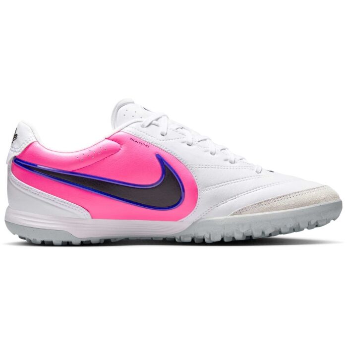 Nike TIEMPO LIGERA PRO TF - Ghete de fotbal pentru bărbați - alb